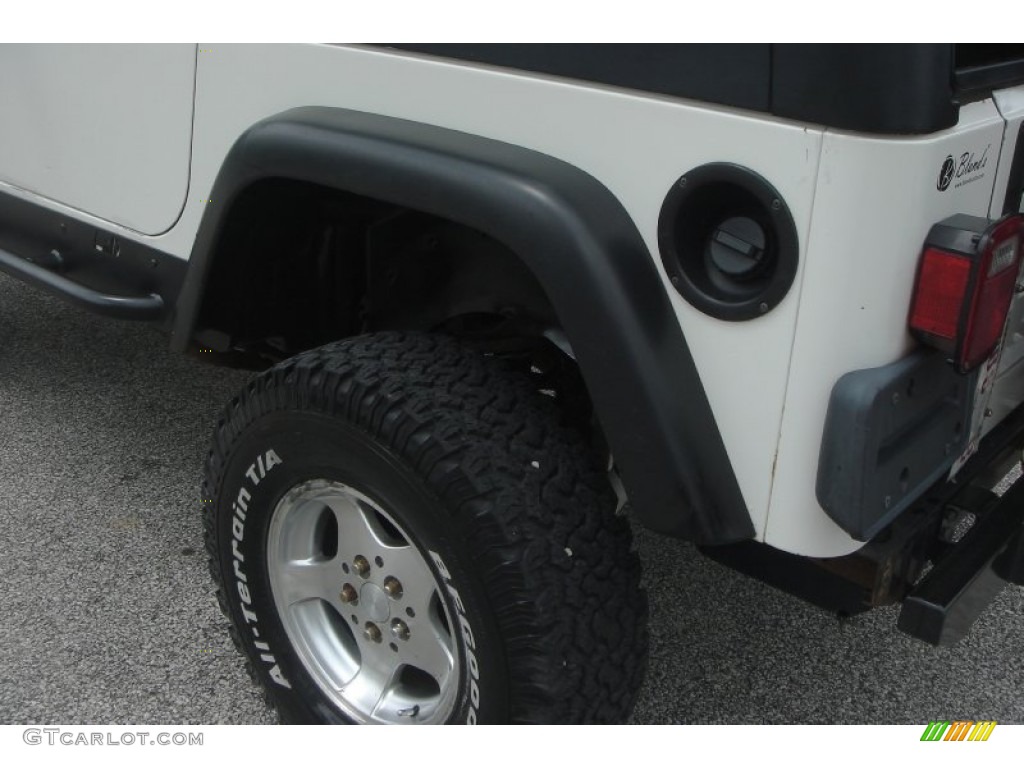 1999 Wrangler Sport 4x4 - Stone White / Agate photo #36
