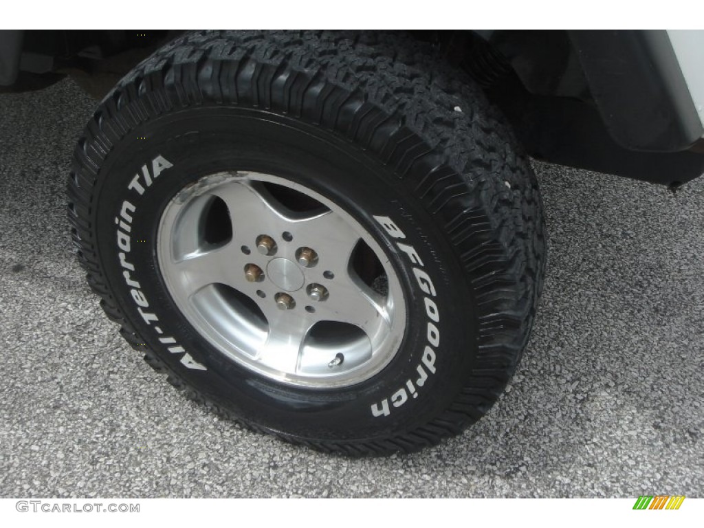 1999 Wrangler Sport 4x4 - Stone White / Agate photo #37