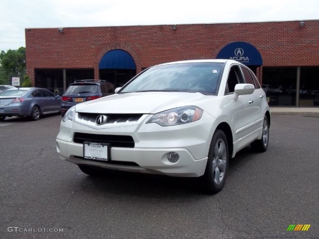 White Diamond Pearl Acura RDX