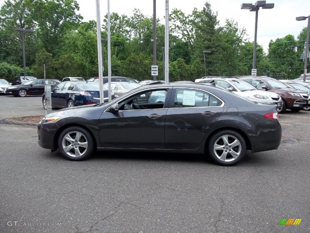 2009 TSX Sedan - Polished Metal Metallic / Ebony photo #8