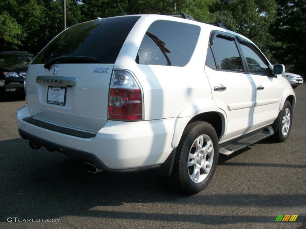 2004 MDX Touring - Aspen White Pearl / Saddle photo #5