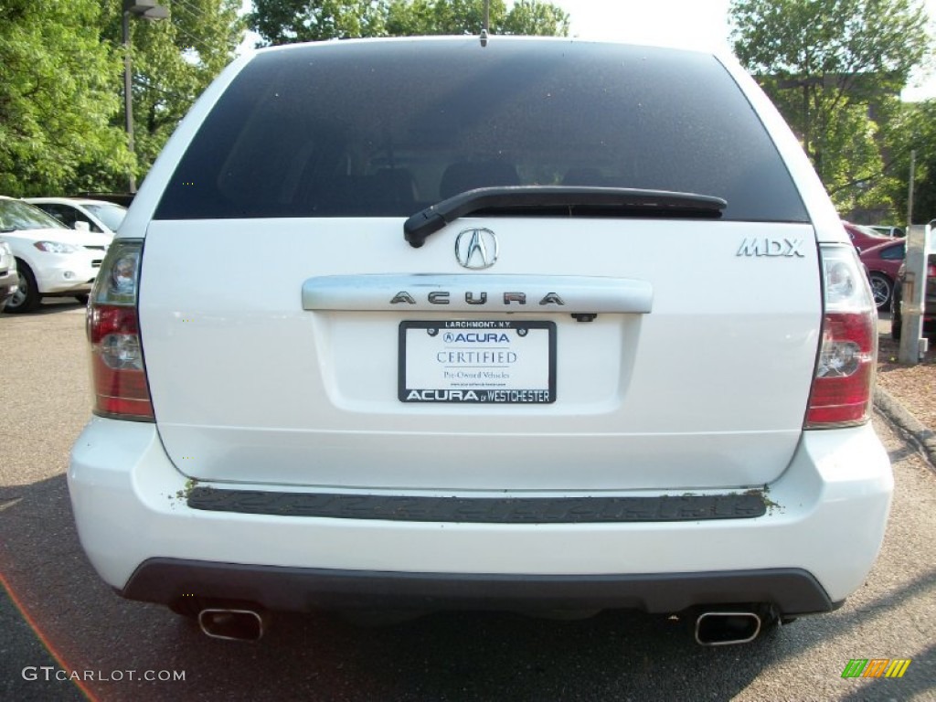 2004 MDX Touring - Aspen White Pearl / Saddle photo #6