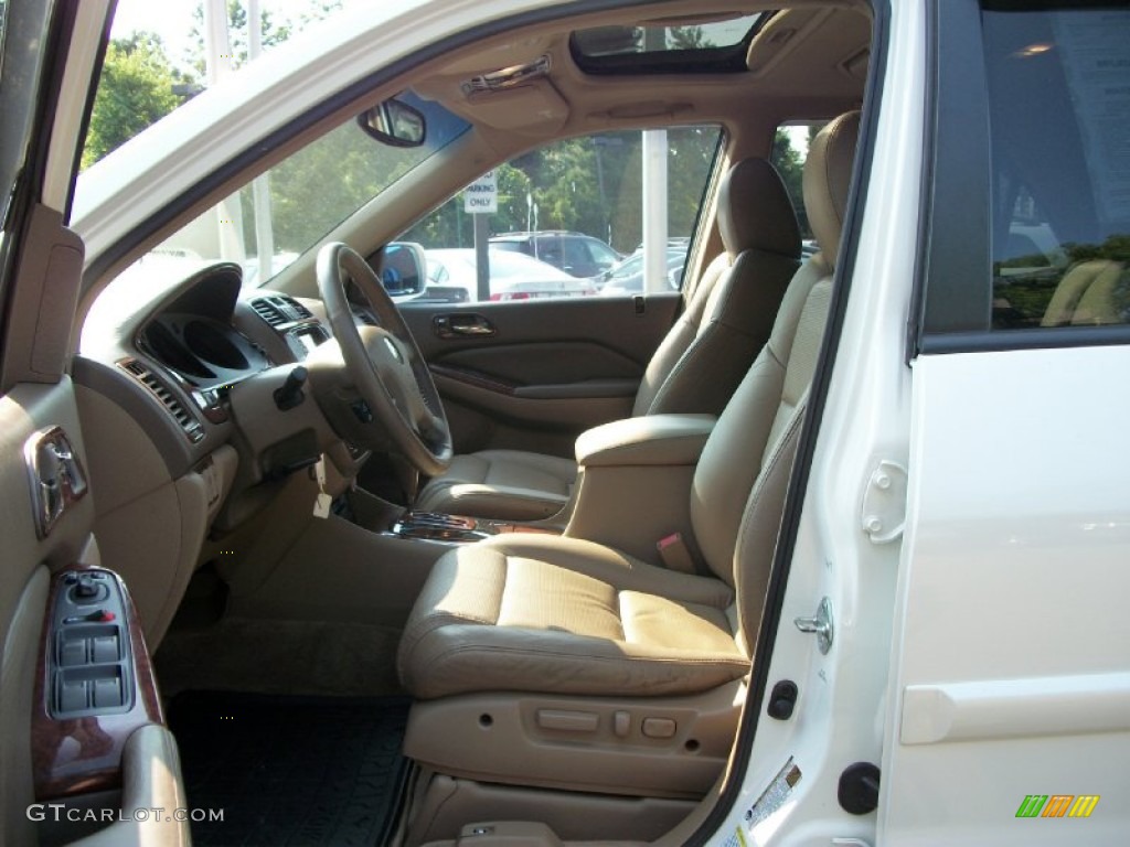 Saddle Interior 2004 Acura MDX Touring Photo #50561014