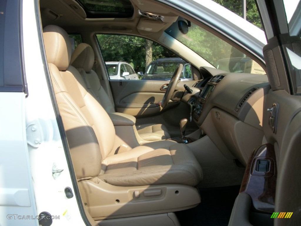 Saddle Interior 2004 Acura MDX Touring Photo #50561029