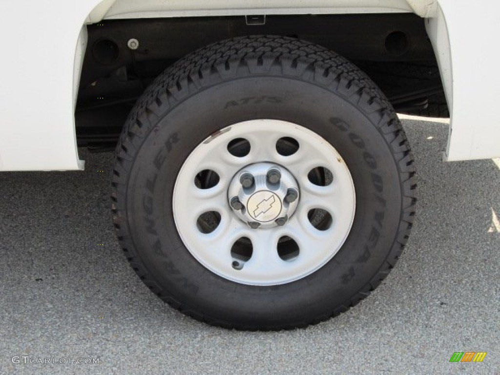 2008 Silverado 1500 Work Truck Extended Cab 4x4 - Summit White / Light Titanium/Ebony Accents photo #4