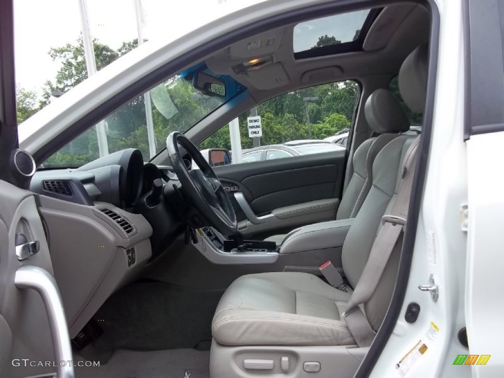 2008 RDX Technology - White Diamond Pearl / Taupe photo #12