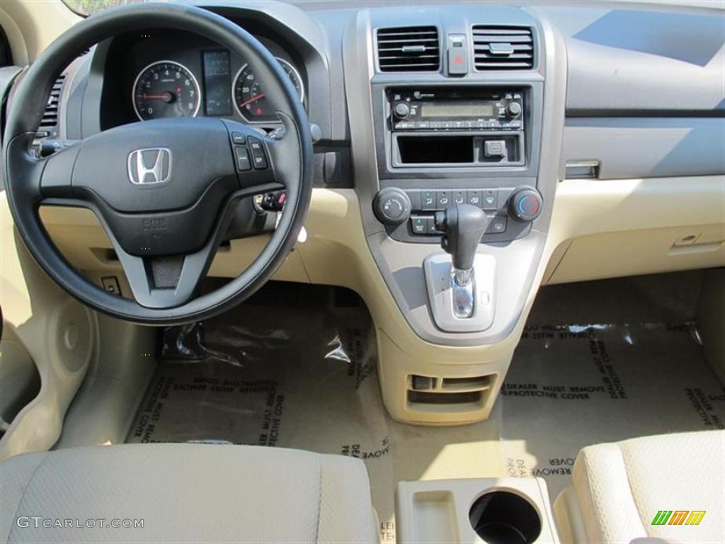 2008 CR-V LX - Borrego Beige Metallic / Ivory photo #10