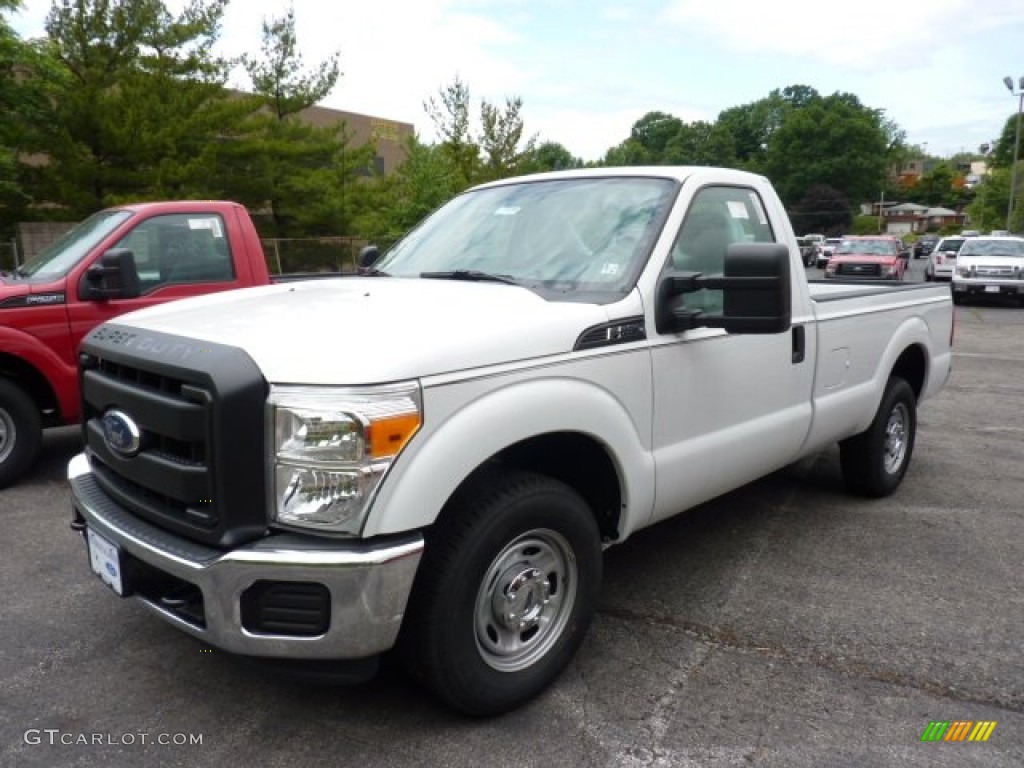 Oxford White 2011 Ford F250 Super Duty XL Regular Cab Exterior Photo #50562514