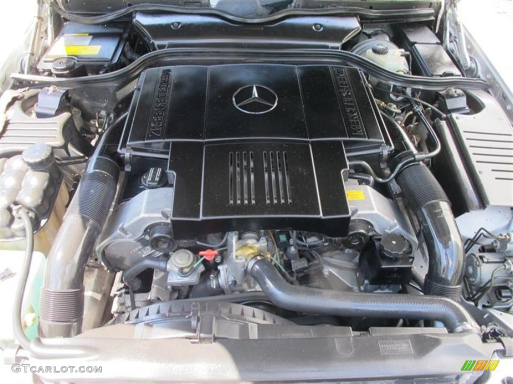 1997 Mercedes-Benz SL 500 Roadster 5.0 Liter DOHC 32-Valve V8 Engine Photo #50562517