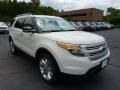 2011 White Suede Ford Explorer XLT 4WD  photo #1