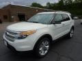 2011 White Suede Ford Explorer XLT 4WD  photo #5