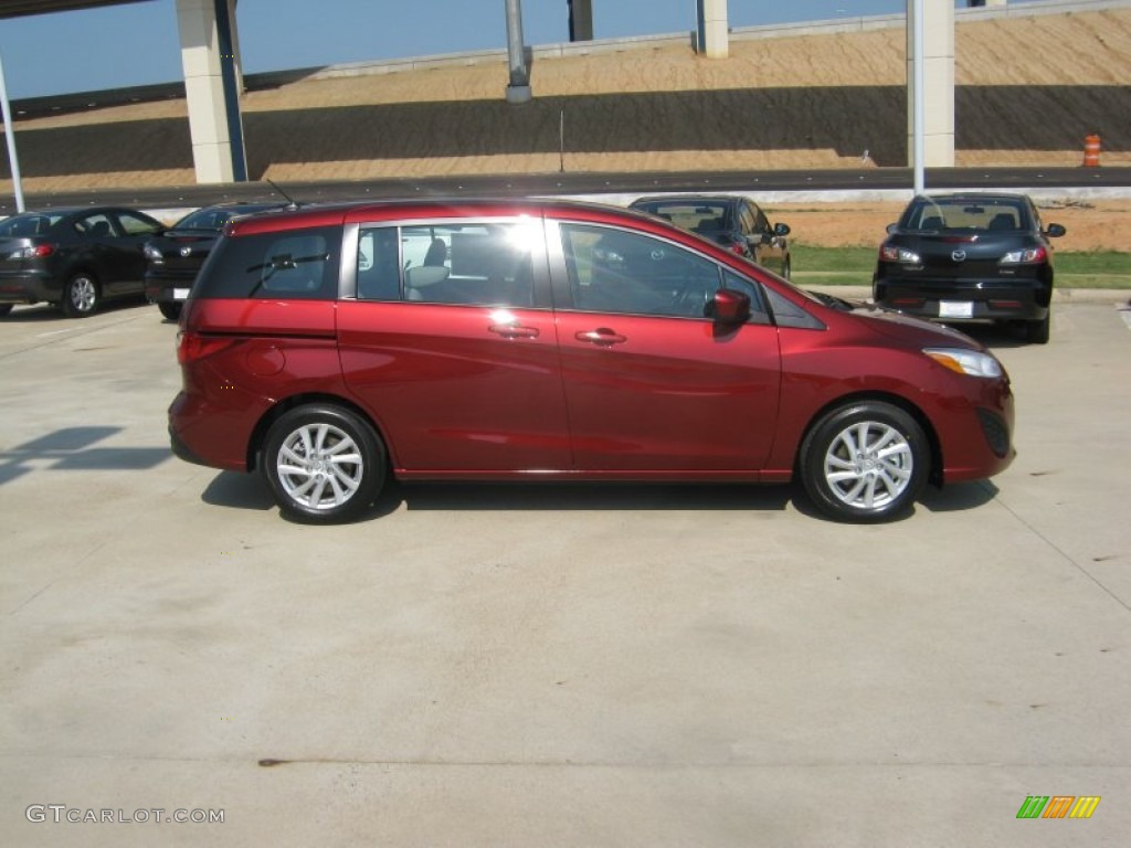 2012 MAZDA5 Sport - Copper Red Mica / Sand photo #6