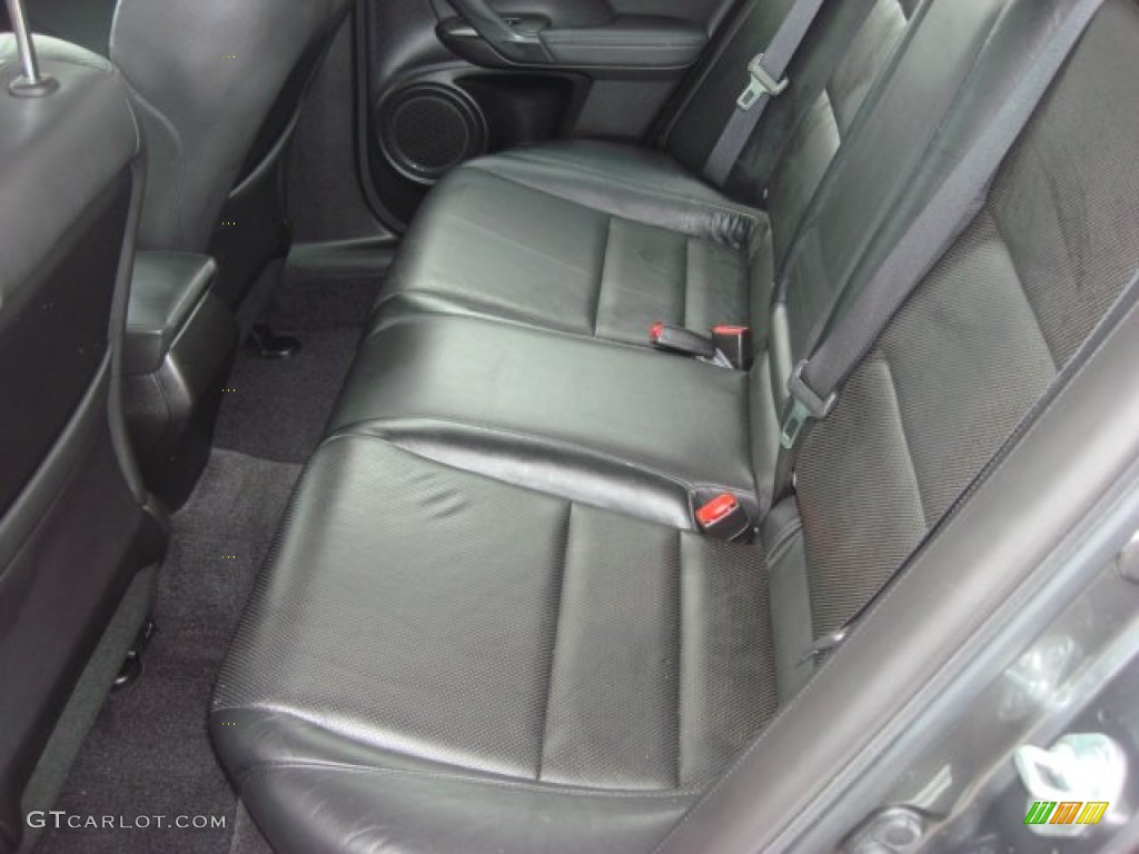 Ebony Interior 2009 Acura TSX Sedan Photo #50563516