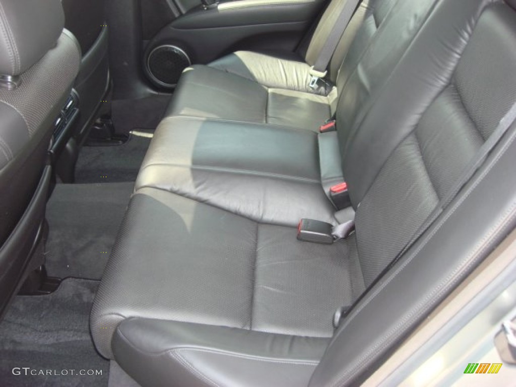 Ebony Interior 2009 Acura RL 3.7 AWD Sedan Photo #50563807