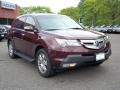 2008 Dark Cherry Pearl Acura MDX Technology  photo #4