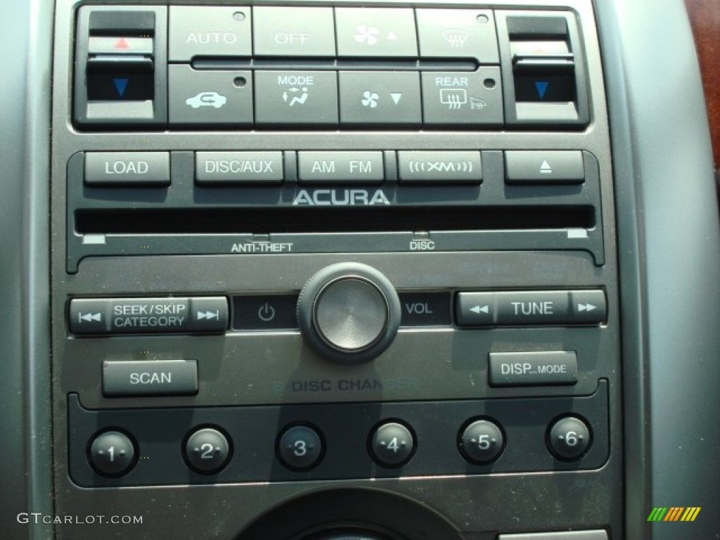 2009 Acura RL 3.7 AWD Sedan Controls Photo #50563896