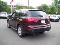 2008 Dark Cherry Pearl Acura MDX Technology  photo #8