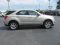 2011 Gold Mist Metallic Chevrolet Equinox LS AWD  photo #4