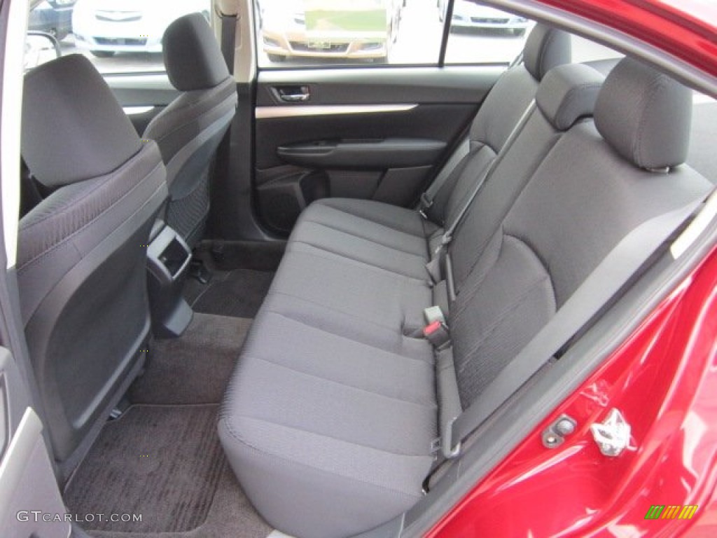 Off-Black Interior 2011 Subaru Legacy 2.5i Photo #50564503