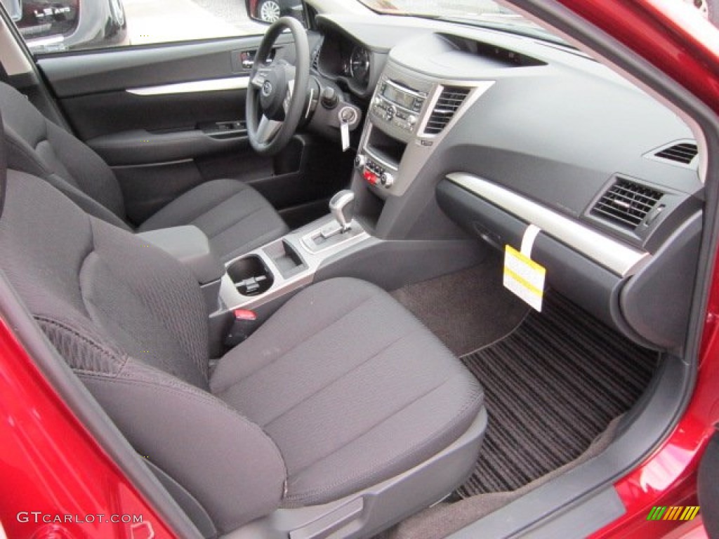 Off-Black Interior 2011 Subaru Legacy 2.5i Photo #50564533