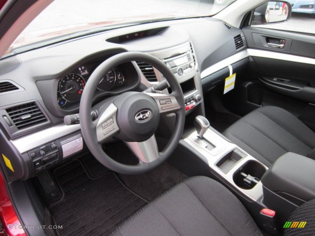 Off-Black Interior 2011 Subaru Legacy 2.5i Photo #50564635