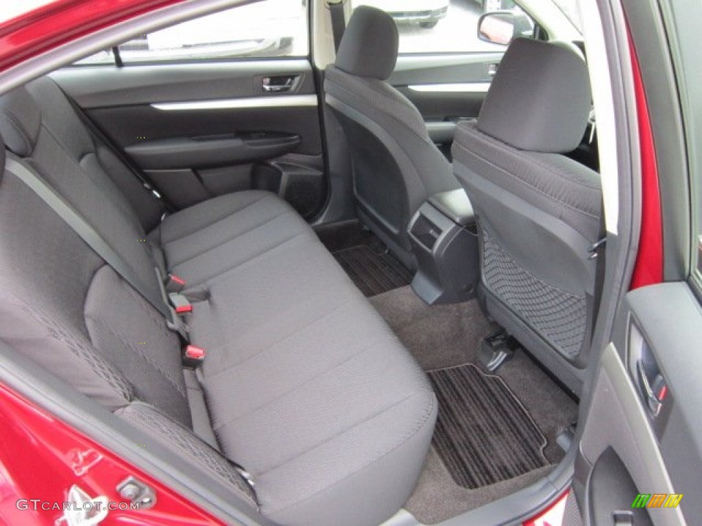 Off-Black Interior 2011 Subaru Legacy 2.5i Photo #50564680