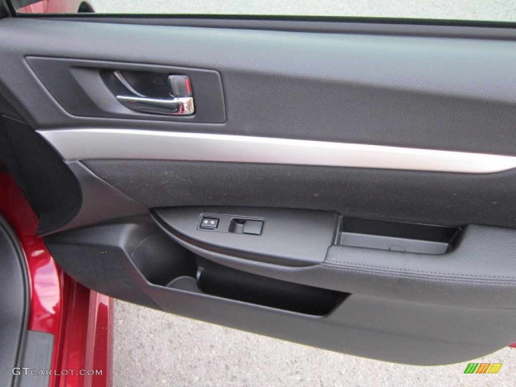 2011 Subaru Legacy 2.5i Off-Black Door Panel Photo #50564695