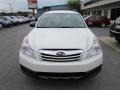 2011 Satin White Pearl Subaru Outback 2.5i Wagon  photo #2