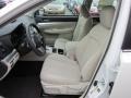Warm Ivory 2011 Subaru Outback 2.5i Wagon Interior Color
