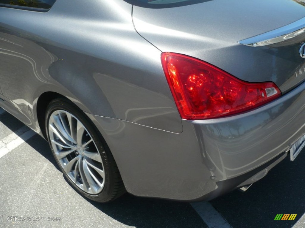 2011 G 37 S Sport Coupe - Graphite Shadow / Graphite photo #8