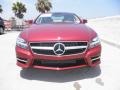 2012 Storm Red Metallic Mercedes-Benz CLS 550 Coupe  photo #2