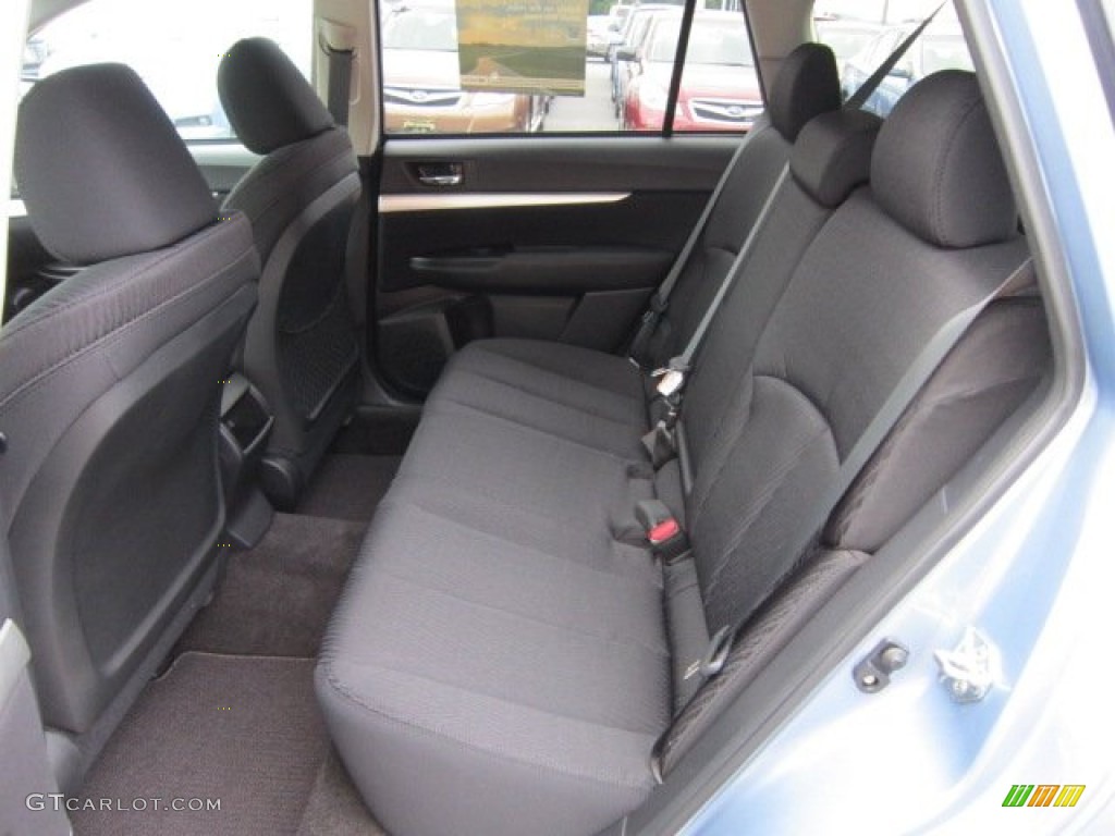 Off Black Interior 2011 Subaru Outback 2.5i Premium Wagon Photo #50565976