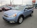 Sky Blue Metallic 2011 Subaru Outback 2.5i Premium Wagon Exterior