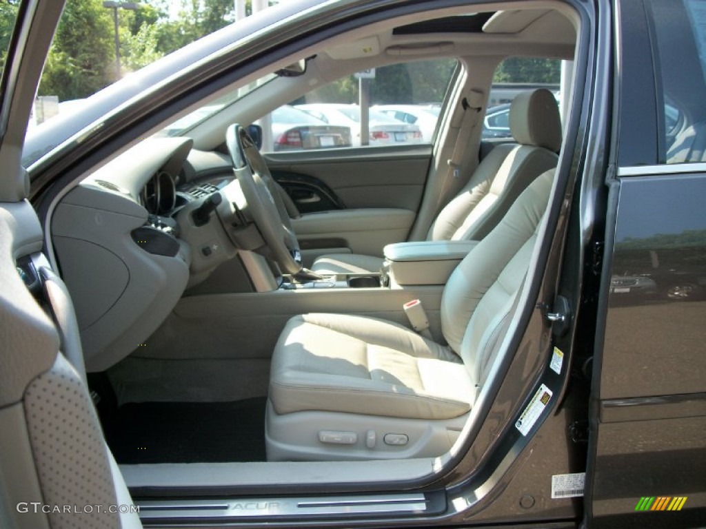 Parchment Interior 2009 Acura RL 3.7 AWD Sedan Photo #50566120