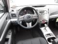 2011 Subaru Outback Off Black Interior Dashboard Photo