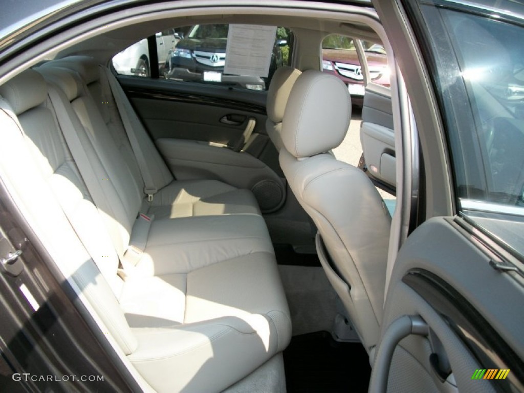Parchment Interior 2009 Acura RL 3.7 AWD Sedan Photo #50566160