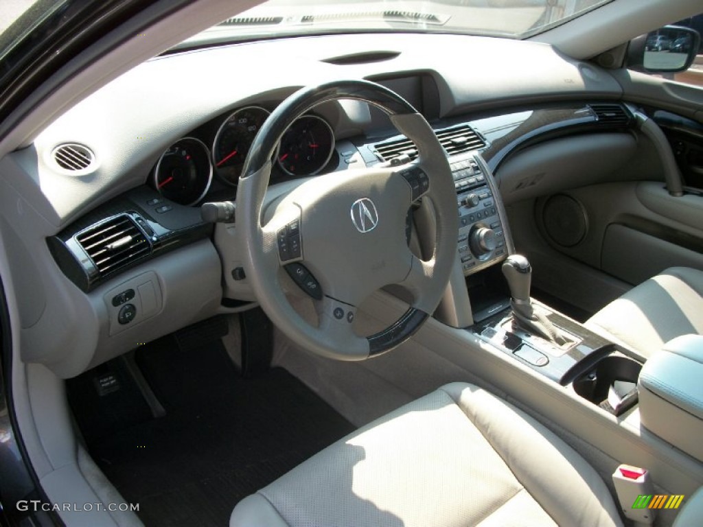 Parchment Interior 2009 Acura RL 3.7 AWD Sedan Photo #50566207
