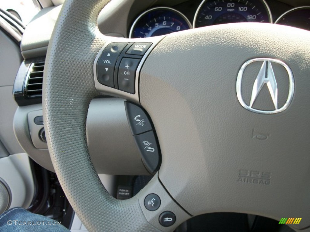 2009 Acura RL 3.7 AWD Sedan Controls Photo #50566219