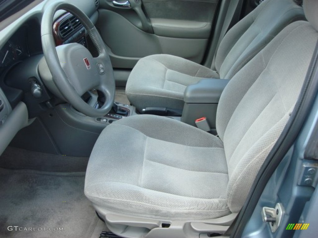 Gray Interior 2002 Saturn L Series L300 Sedan Photo #50566606