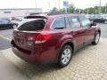 2011 Ruby Red Pearl Subaru Outback 2.5i Limited Wagon  photo #11