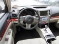 Warm Ivory 2011 Subaru Outback 2.5i Limited Wagon Dashboard