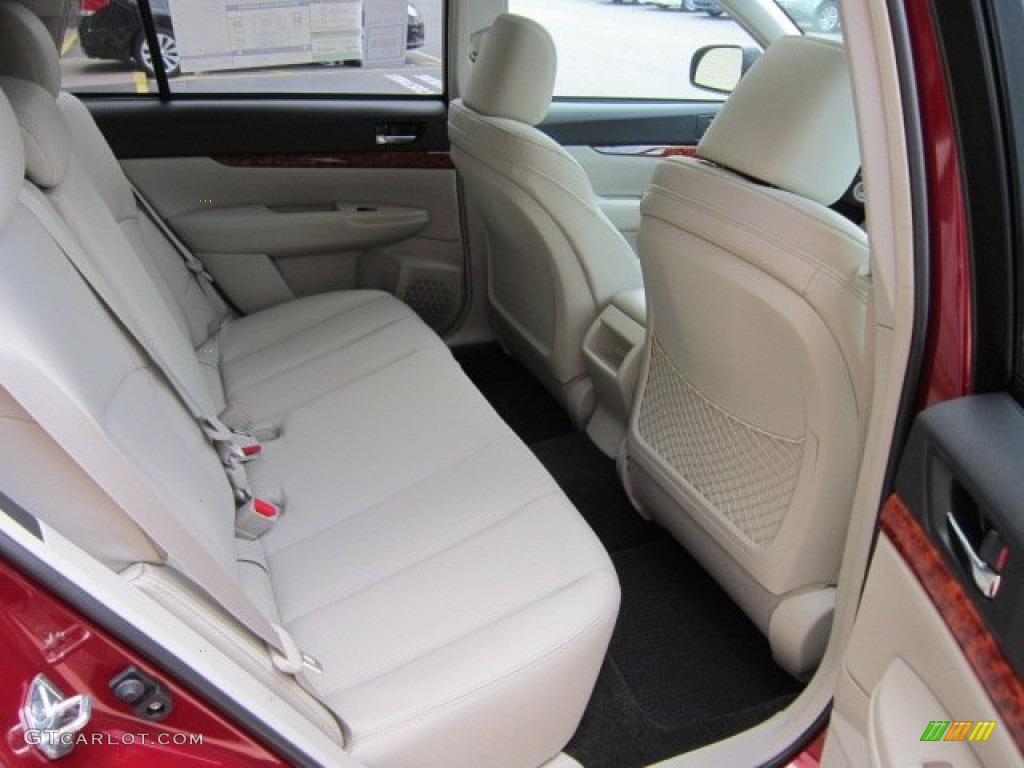 Warm Ivory Interior 2011 Subaru Outback 2.5i Limited Wagon Photo #50566738