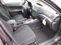 Carbon Black 2011 Subaru Impreza 2.5i Sedan Interior Color