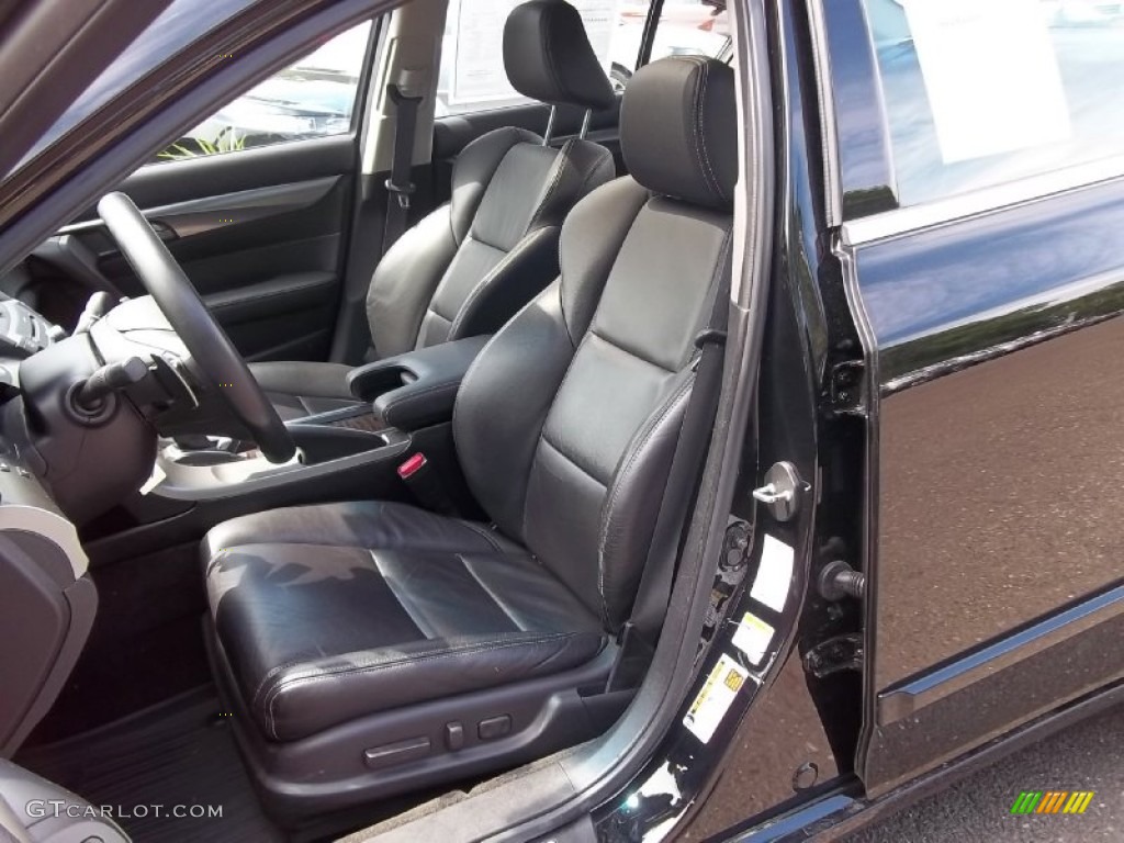 Ebony Interior 2009 Acura TL 3.7 SH-AWD Photo #50566972