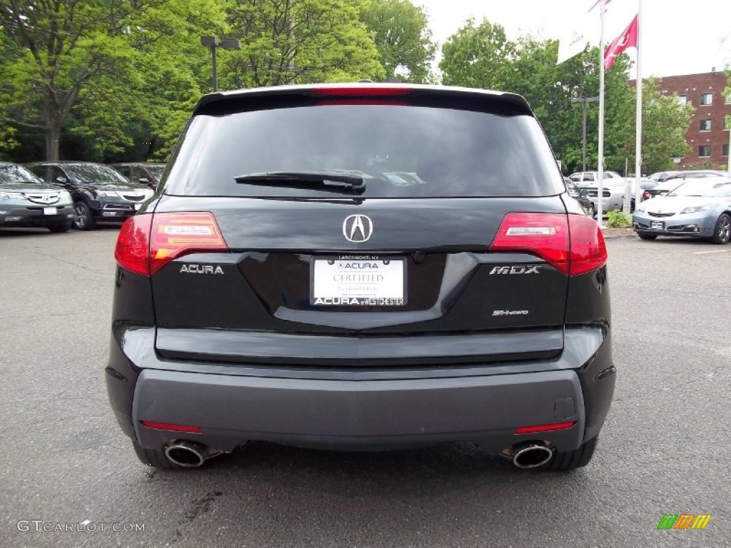 2007 MDX Sport - Formal Black Pearl / Ebony photo #6