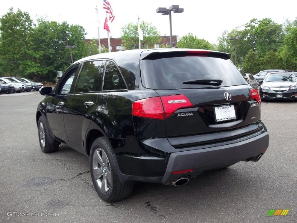 2007 MDX Sport - Formal Black Pearl / Ebony photo #7