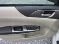 Ivory 2011 Subaru Impreza 2.5i Premium Sedan Door Panel