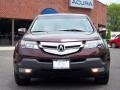 2008 Dark Cherry Pearl Acura MDX Technology  photo #2