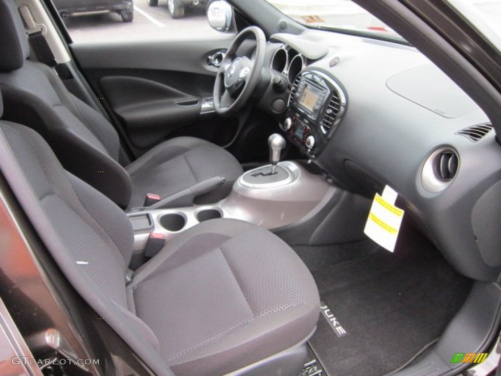 Black/Silver Trim Interior 2011 Nissan Juke SV AWD Photo #50568784