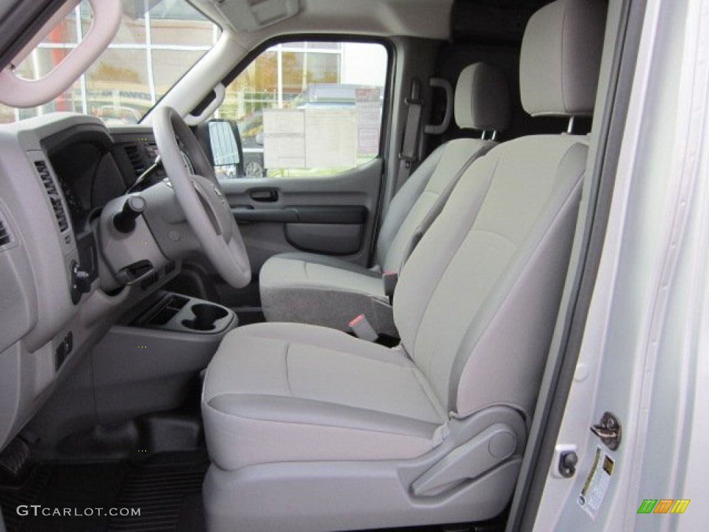 Charcoal Interior 2012 Nissan NV 1500 S Photo #50568850